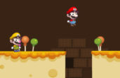 Марио в конфетном доме